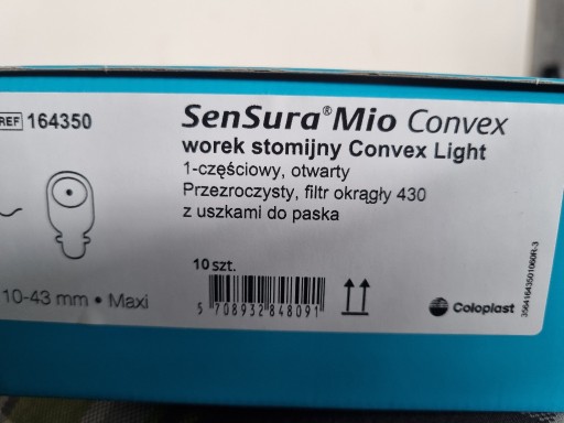 Zdjęcie oferty: Worek stomijny Coloplast SenSura Mio Convex