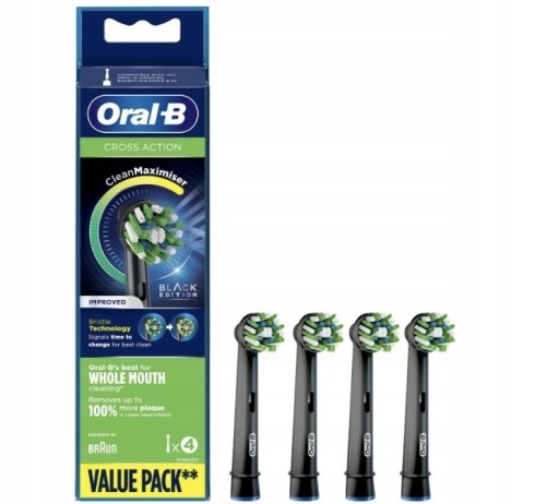 Zdjęcie oferty: Oral-B cross action black edition 4 szt.