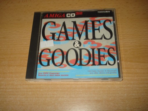 Zdjęcie oferty: Games&Goodies games 3 Amiga CD32