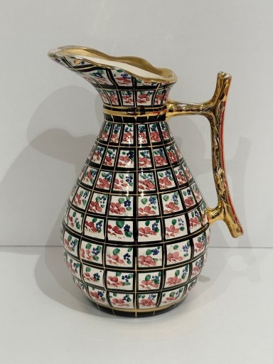 Zdjęcie oferty: Ceramiczny dzban wazon ręcznie malowany