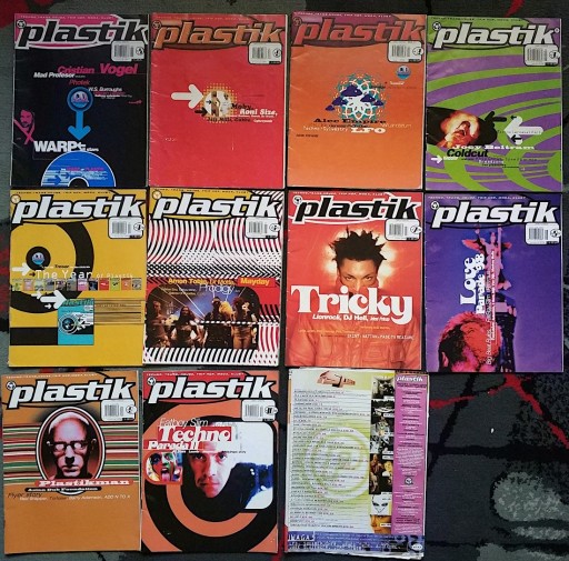 Zdjęcie oferty: Plastik magazyn techno trans house 11 sztuk 