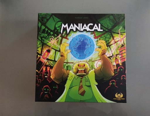 Zdjęcie oferty: Maniacal + promo - gra planszowa, kickstarter