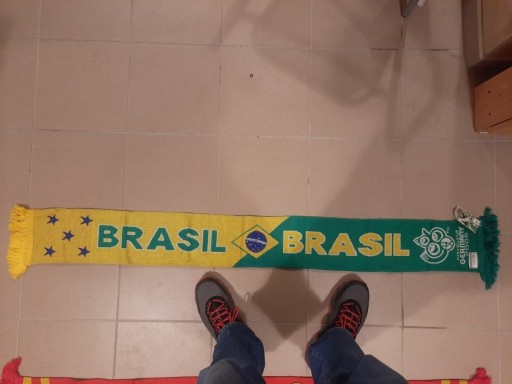 Zdjęcie oferty: Nowy szal szalik oryginal Brazylia Mundial 2006 