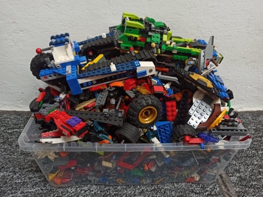 Zdjęcie oferty: LEGO MEGA MIESZANKA KLOCKÓW 3,75 KG!