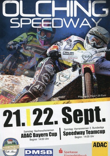 Zdjęcie oferty: Speedway Program Beyern Cup + Speedway Team Cup