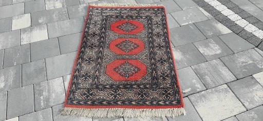 Zdjęcie oferty: Buchara dywan wełniany tkany ręcznie dywanik 104 x