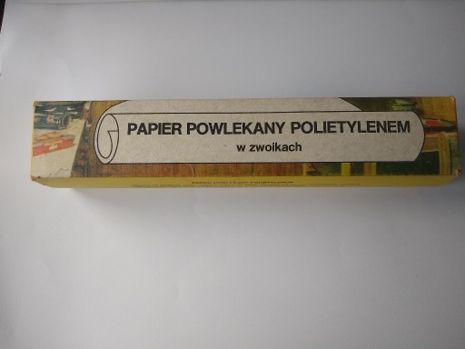 Zdjęcie oferty: Papier powlekany polietylenem z 1988 r.