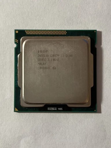 Zdjęcie oferty: Intel i3 2100, 3.10 GHz, 2/4, 1155