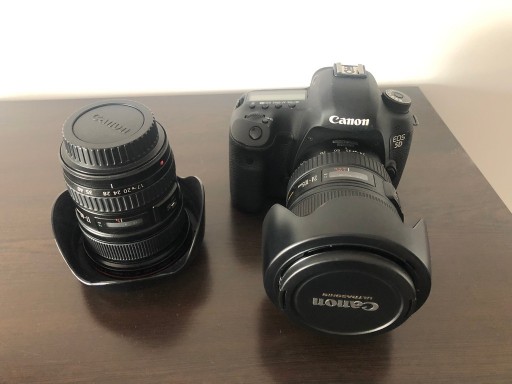 Zdjęcie oferty: Canon 5D Mark III + 17-40L + 24-105L