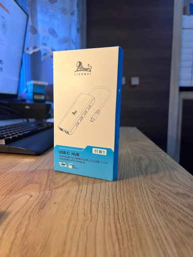 Zdjęcie oferty: LIONWEI Hub USB-C 11w1 Stacja dokujaca