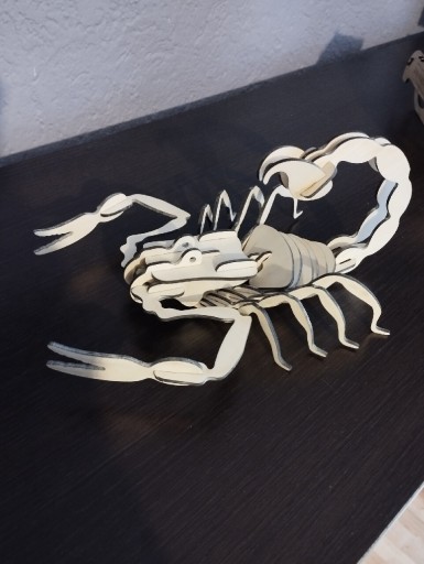 Zdjęcie oferty: Puzzle 3D Modelarz Duży Skorpion Nowy Produkt 
