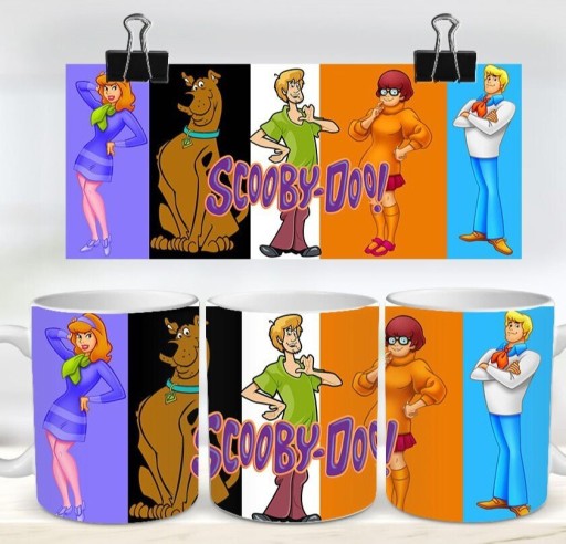 Zdjęcie oferty: Kubek ceramiczny z nadrukiem Scooby-Doo 