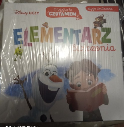 Zdjęcie oferty: Przygoda z czytaniem Elementarz ćwiczenia Frozen 