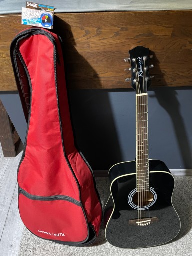 Zdjęcie oferty: Gitara Richwood RD-12-BK+Stroik+Pokrowiec