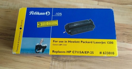 Zdjęcie oferty: Toner PELIKAN do HP C7115A czarny (black)