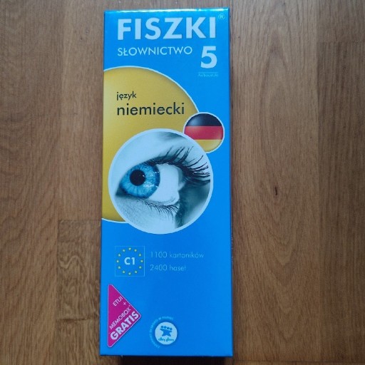 Zdjęcie oferty: Fiszki niemiecki Słownictwo 5 + gratis 2 płyty CD