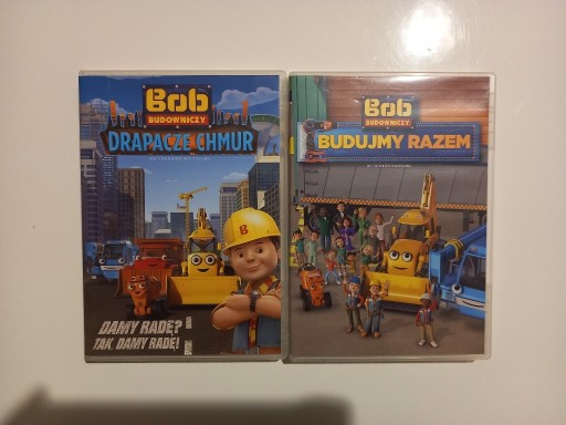 Zdjęcie oferty: Bob Budowniczy Bajki DVD x2 Zestaw