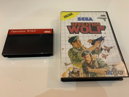 Zdjęcie oferty: Sega Master System Operation Wolf Gra Kartridz 