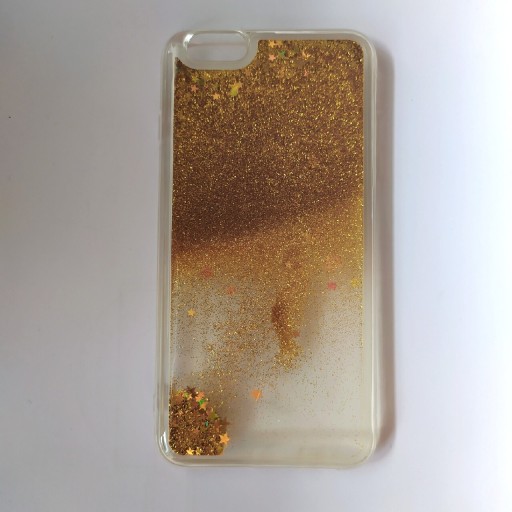 Zdjęcie oferty: Etui liquid jesień złoty iPhone 6 Plus/6s Plus