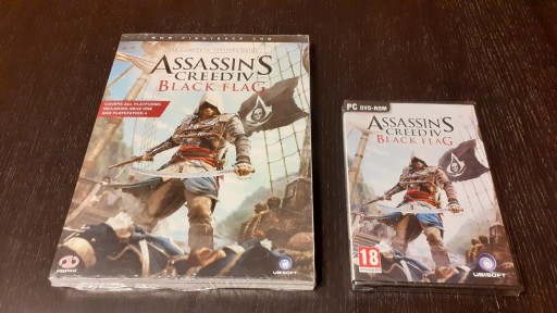 Zdjęcie oferty: ASSASSIN'S CREED IV BLACK FLAG + PRZEWODNIK! NOWE!