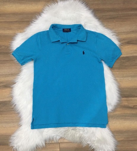 Zdjęcie oferty: Niebieska koszulka polo Polo Ralph Lauren XS