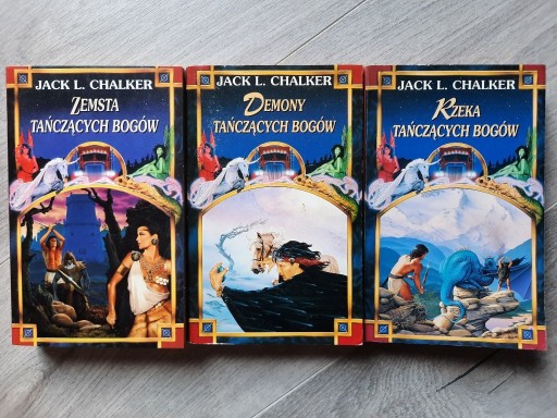 Zdjęcie oferty:  Jack L. Chalker - Tańczący Bogowie - tom 1,2,3