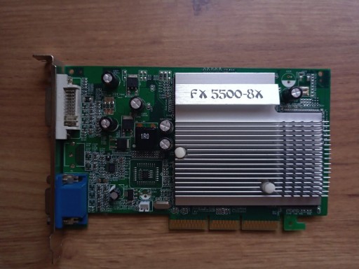 Zdjęcie oferty: Karta graficzna GeForce FX5500-8X