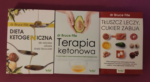 Zdjęcie oferty: 3 NOWE Bruce Fife terapia cukier zabija dieta keto