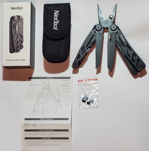 Zdjęcie oferty: Multitool XIAOMI FLAGSHIP PRO NEXTOOL 16W1 DARK