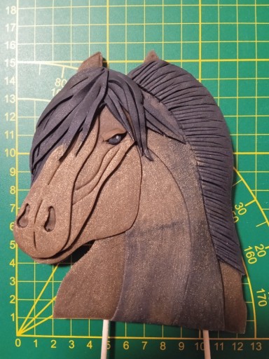 Zdjęcie oferty: Ozdoba na tort koń mustang rumak 3D 2D 