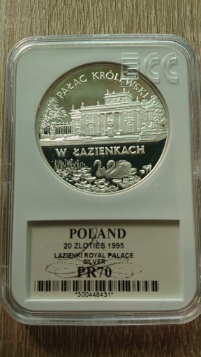 Zdjęcie oferty: 20zł.1995r.Pałac Królewski-PR70