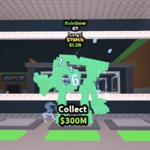 Zdjęcie oferty: Rainbow 67 (Six Seven) | 75M/s | Steal a Brainrot | Roblox