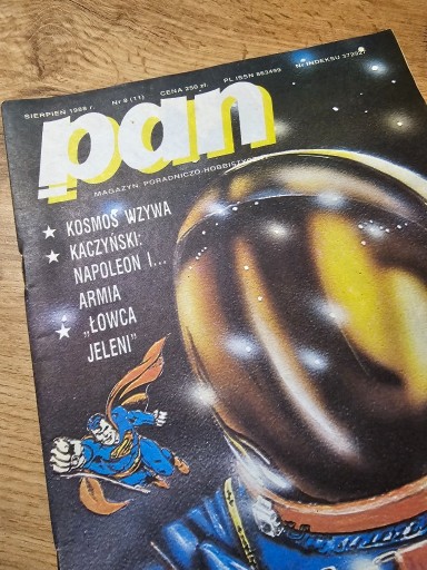 Zdjęcie oferty: Magazyn PAN - 8 (11) sierpień 1988- polski Playboy