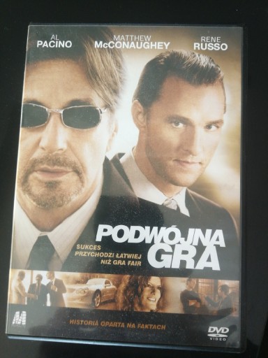 Zdjęcie oferty: Film DVD PODWÓJNA GRA lektor pl