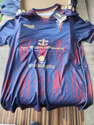 Zdjęcie oferty: Oryginalna Koszulka Pogoni Szczecin z autografem Benjamina Mendy'ego