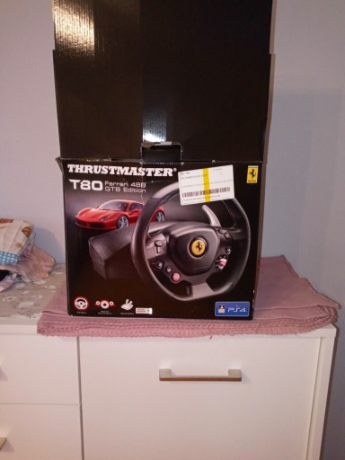 Zdjęcie oferty: Kierownica Thrustmaster T80 ferrari 488 GTB Editio