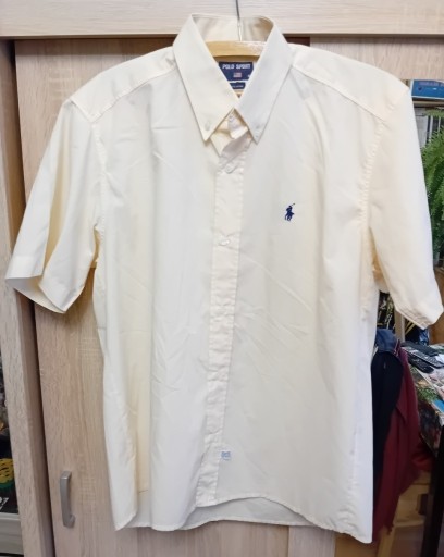 Zdjęcie oferty: Ralph lauren modna koszula M kremowa bdb