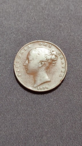 Zdjęcie oferty: 1 FARTHING 1838 ROK WIELKA BRYTANIA MIEDŹ 