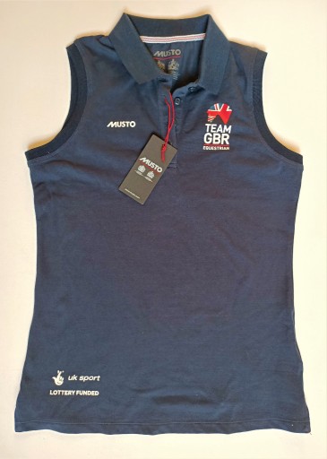 Zdjęcie oferty: Bezrękawnik polo MUSTO Team Great Britain r. 12/40