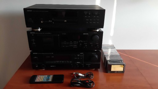 Zdjęcie oferty: WIEŻA DENON DRA-275-RD, DRM-550, DCD-335