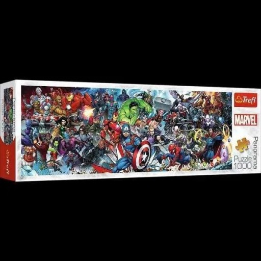 Zdjęcie oferty: NOWE puzzle TREFL 1000 panorama MARVEL AVENGERS