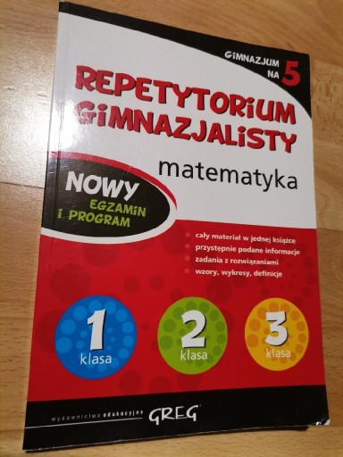 Zdjęcie oferty: Repetytorium Gimnazjalisty Matematyka