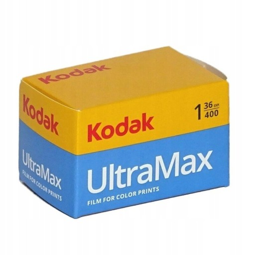 Zdjęcie oferty: Film Kodak Ultramax 400/36  kolor klisza negatyw 