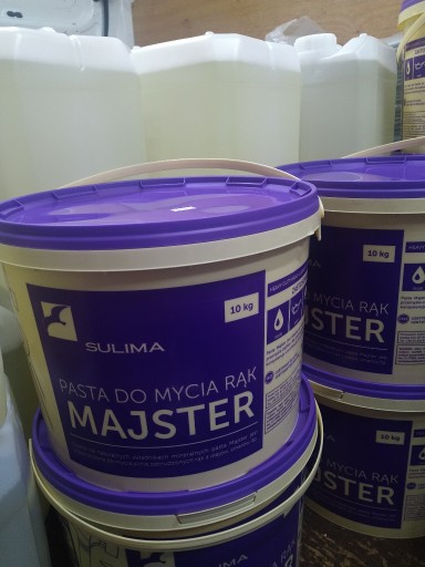 Zdjęcie oferty: Sulima pasta BHP do mycia rąk Majster - 10 kg