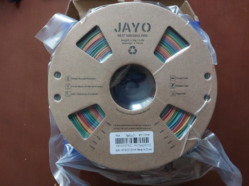 Zdjęcie oferty: Filament PLA Jayo rainbow 1,1 kg, 1,75mm, NOWE