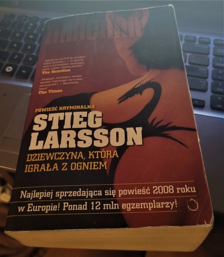 Zdjęcie oferty: Stieg Larsson Dziewczyna która igrała z ogniem