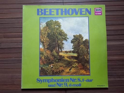 Zdjęcie oferty: Płyta winylowa Beethoven symfonia nr 8  i 9 