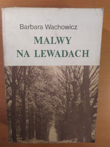 Zdjęcie oferty: Barbara Wachowicz, Malwy na lewadach, WRiT 1985