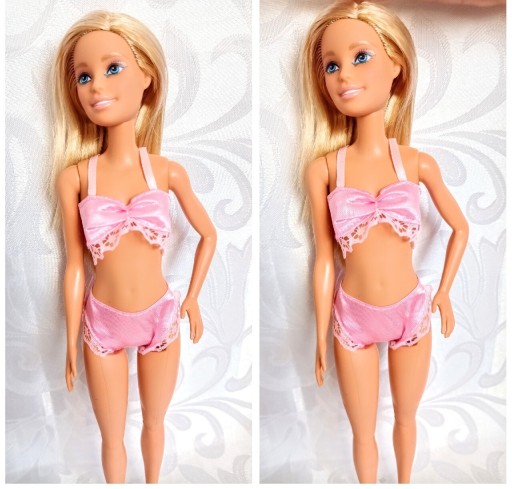 Zdjęcie oferty: Stanik Majtki bielizna dla lalki Barbie handmade 