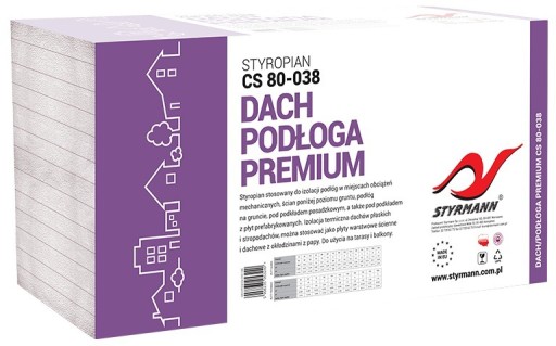 Zdjęcie oferty: Styropian Dach-Podłoga EPS 80-038 STYRMANN gr.5cm